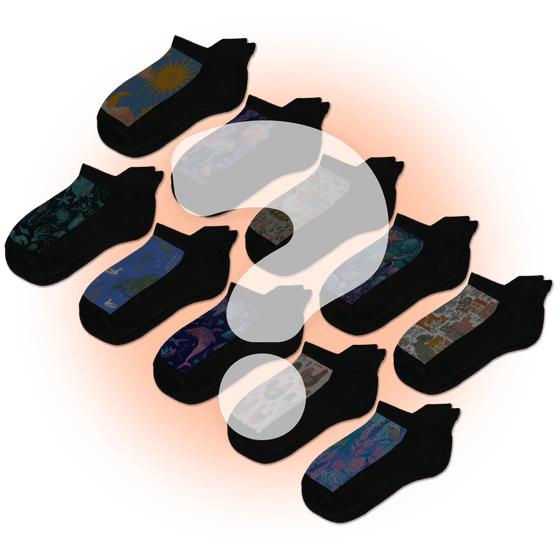 Viasox Mystery Ankle Socks Bundle 10-Pack