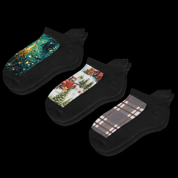 Cozy Ankle Diabetic Socks Bundle 3-Pack