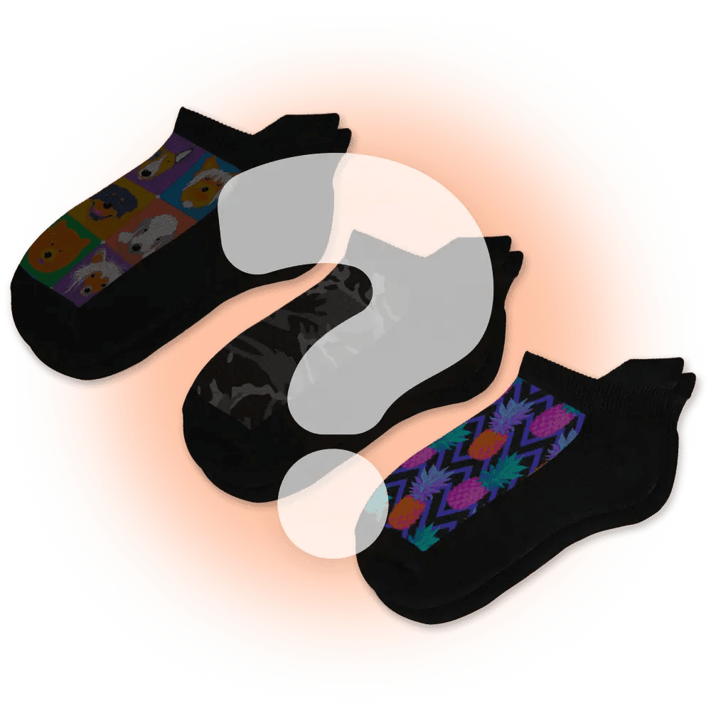 Viasox Ankle Buy 1 Get 2 Free Mystery Offer side view