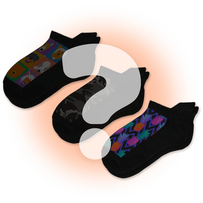 Viasox Mystery Ankle Socks side view