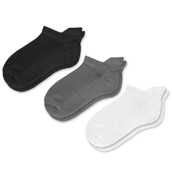 Viasox Classics Ankle Socks Bundle 3-Pack front view