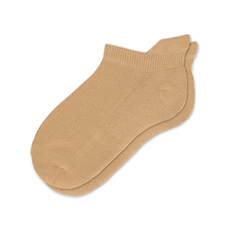 Tan Ankle Socks