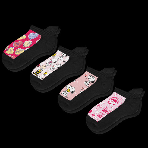 Love & Laughter Ankle Socks 4-Pack Bundle