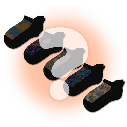 Mystery Ankle Socks Bundle 5-Pack