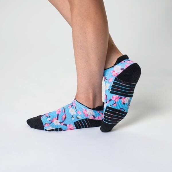 Cherry Blossoms Ankle Compression Socks