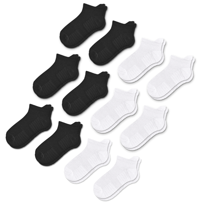 Basics Ankle Compression Socks Bundle 12-Pack