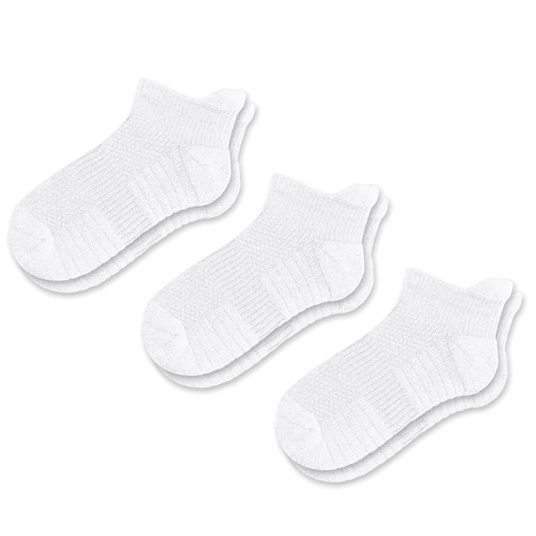 White Ankle Compression Socks