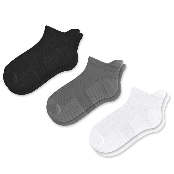 Viasox Classics Ankle Compression Socks Bundle 3-Pack front view