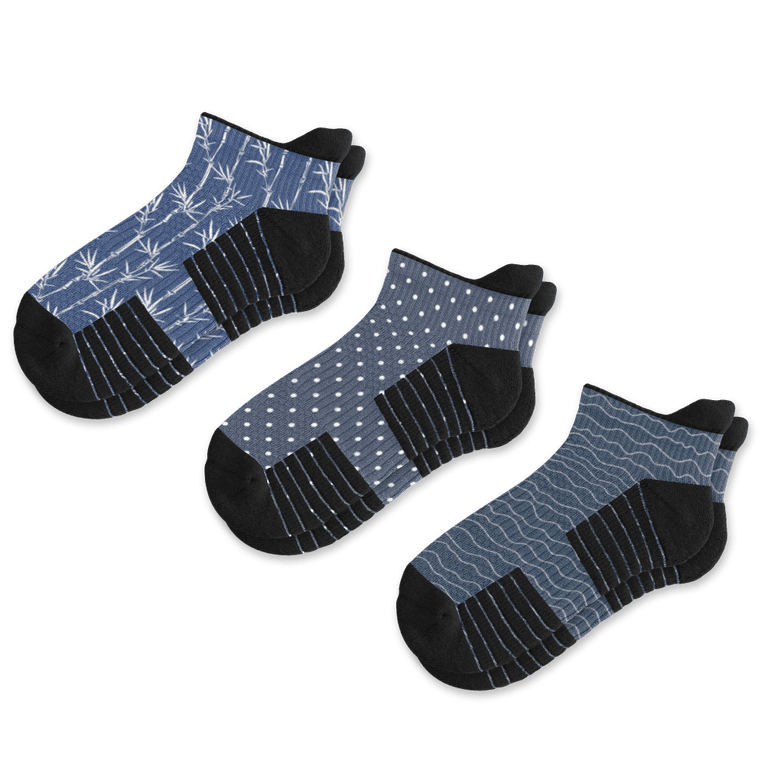 Moody Blues Bundle Ankle Compression Socks 3-Pack Bundle