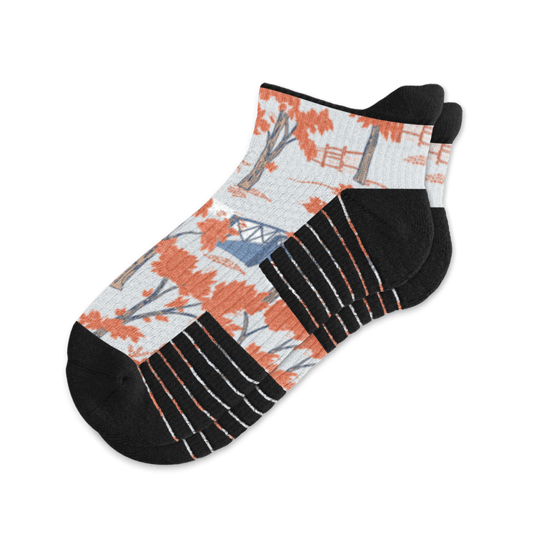 Autumn Breeze Ankle Compression Socks