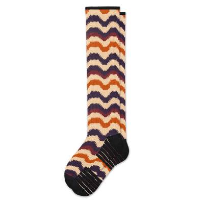 Autumn Waves Compression Socks