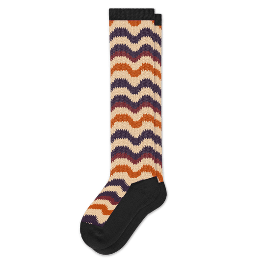 Autumn Waves EasyStretch™ Socks