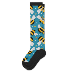 Bee Happy EasyStretch™ Socks