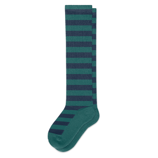 Green Navy EasyStretch™ Socks