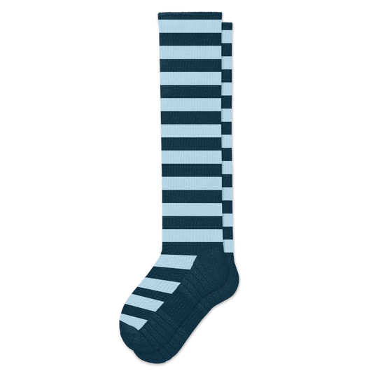 Blue Compression Socks