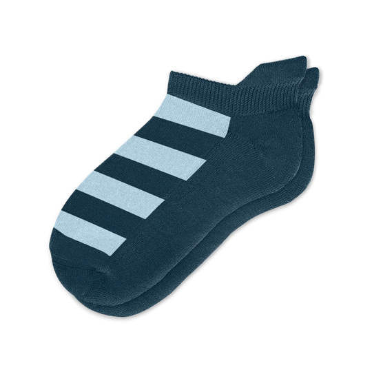 Blue Ankle Socks