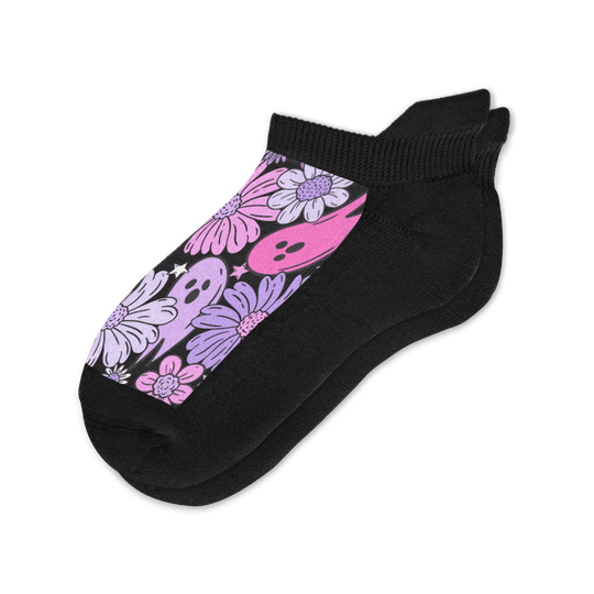 Boo Blossoms Ankle Socks