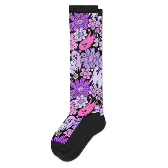 Boo Blossoms EasyStretch™ Socks