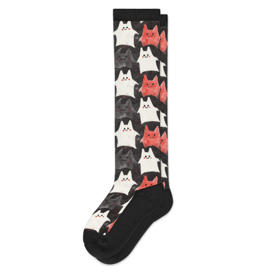 Viasox Boo Kitties EasyStretch™ Socks