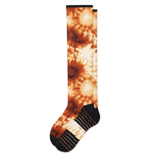 Burnt Cloud Compression Socks