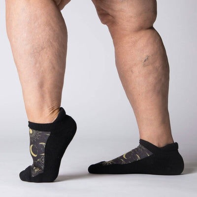 Viasox Star & Moon Ankle Socks side view