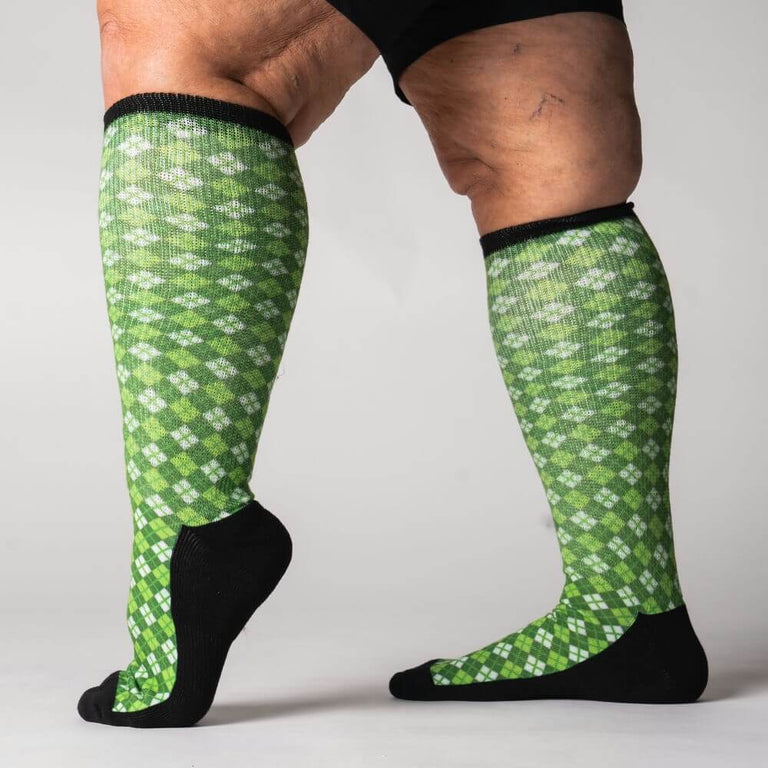 Irish Argyle EasyStretch™ Socks