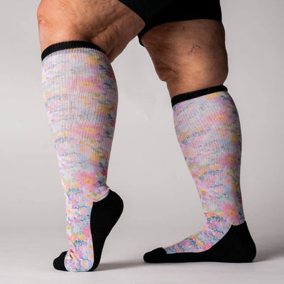 Viasox Bouquet EasyStretch Socks detail close-up