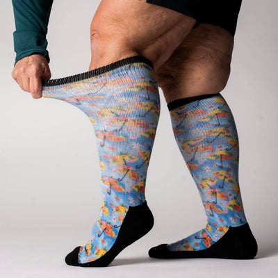 Viasox Spring Showers EasyStretch Socks alternate view