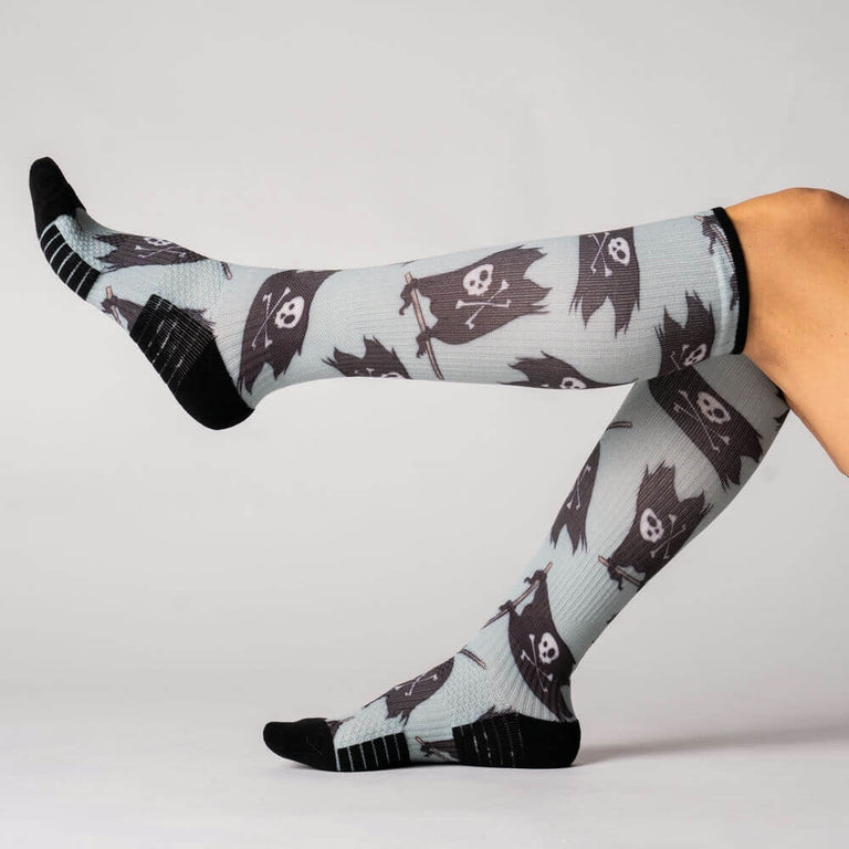 Jolly Roger Compression Socks