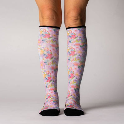 Viasox Bouquet Compression Socks side view