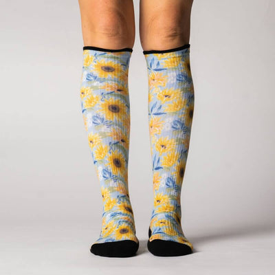 Viasox Sunny Days Compression Socks side view