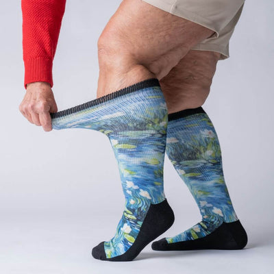 Viasox Water Lily EasyStretch™ Socks alternate view