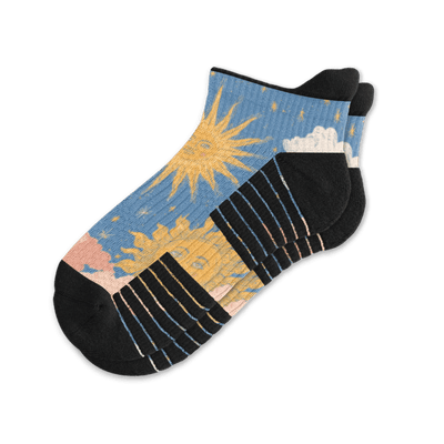 Celestial Summer Ankle Compression Socks