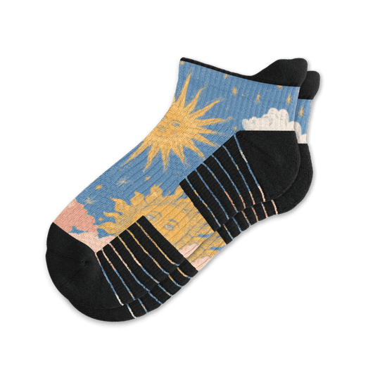 Celestial Summer Ankle Compression Socks