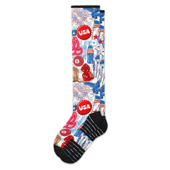 Classic Americana Compression Socks