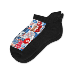 Classic Americana Ankle Socks