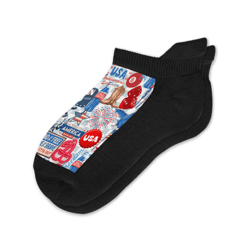Classic Americana Ankle Socks