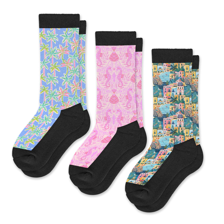 Coastal EasyStretch™ Socks 3-Pack Bundle