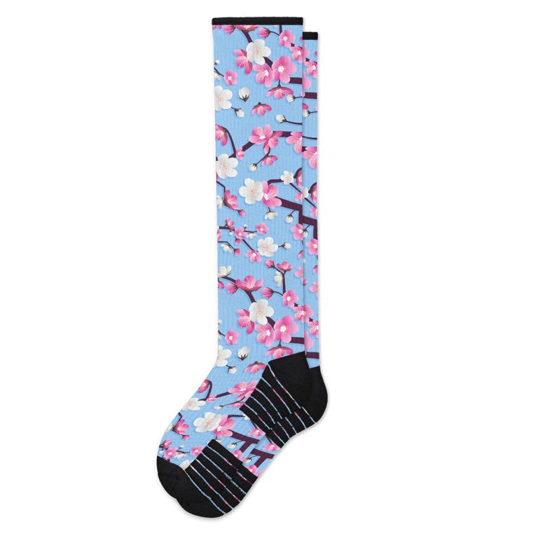 Cherry Blossoms Compression Socks