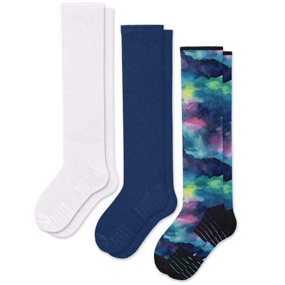Viasox Frozen North Compression Socks Bundle 3-Pack front view