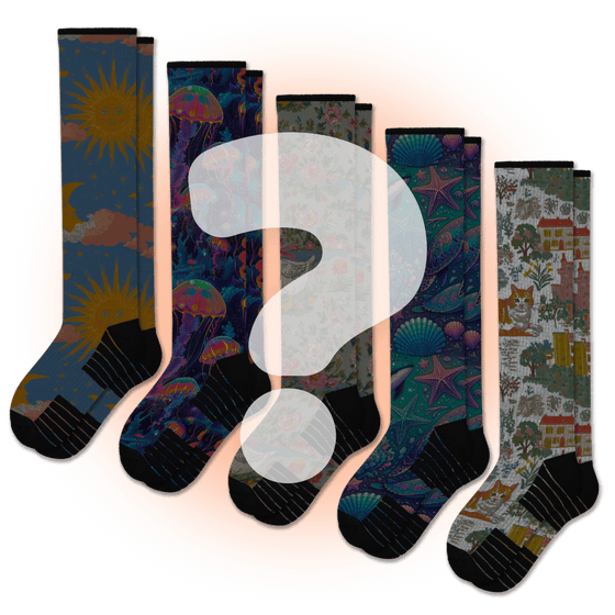 Viasox Mystery Compression Socks Bundle 5-Pack