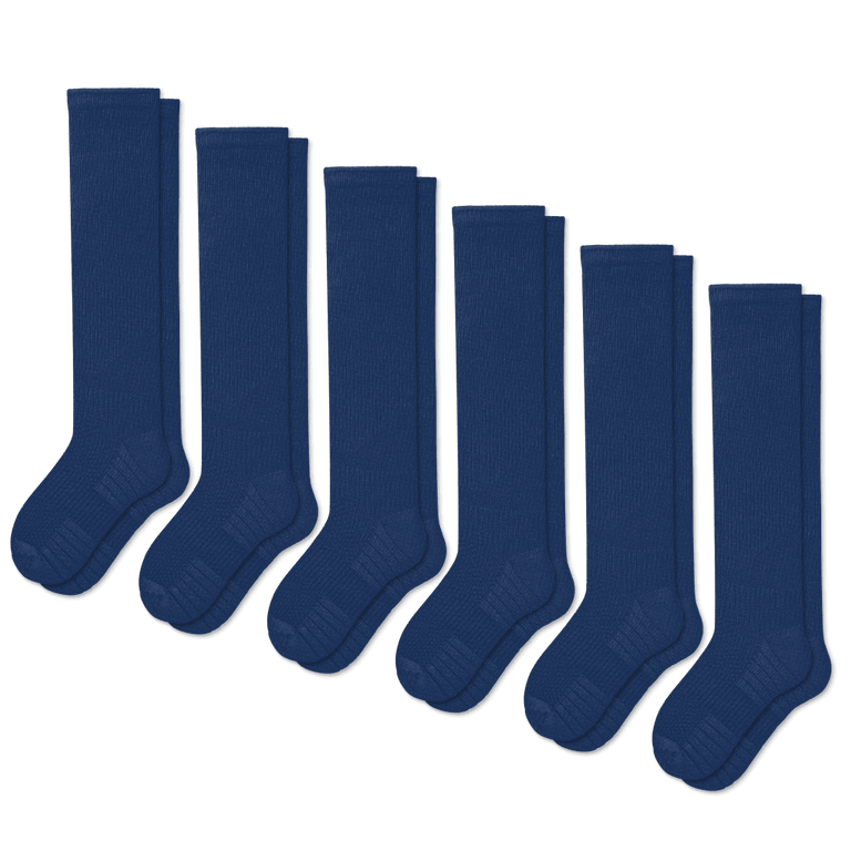 Navy Blue Compression Socks