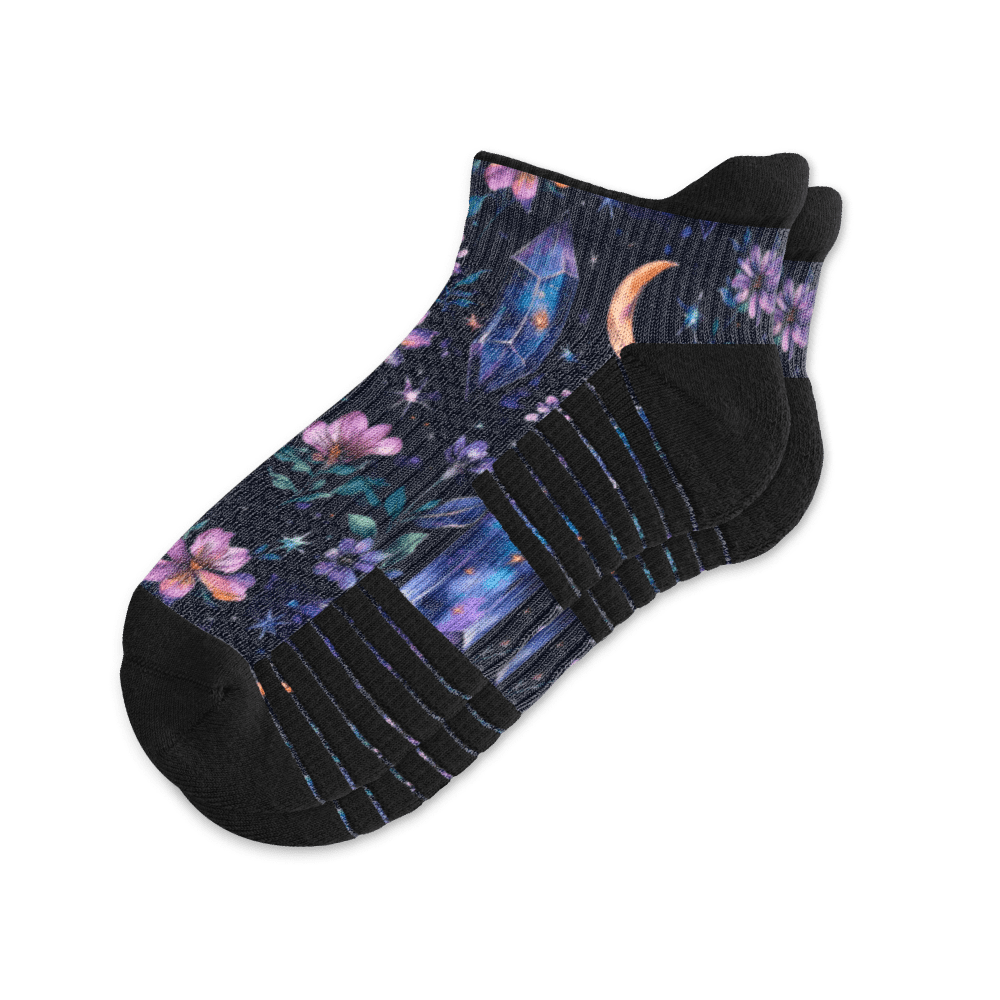 Crystals Ankle Compression Socks