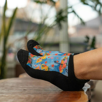 Viasox Spring Showers Ankle Socks alternate view