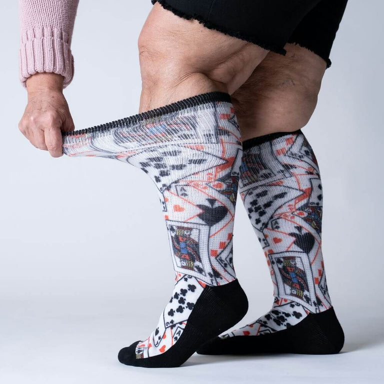 Card Shark EasyStretch™ Socks