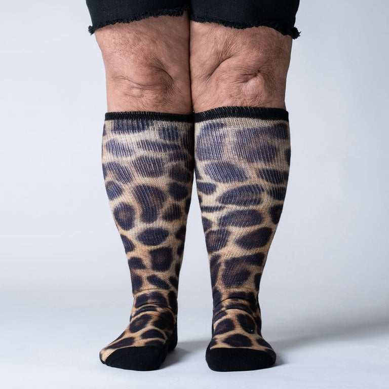 Leopard Print EasyStretch™ Socks