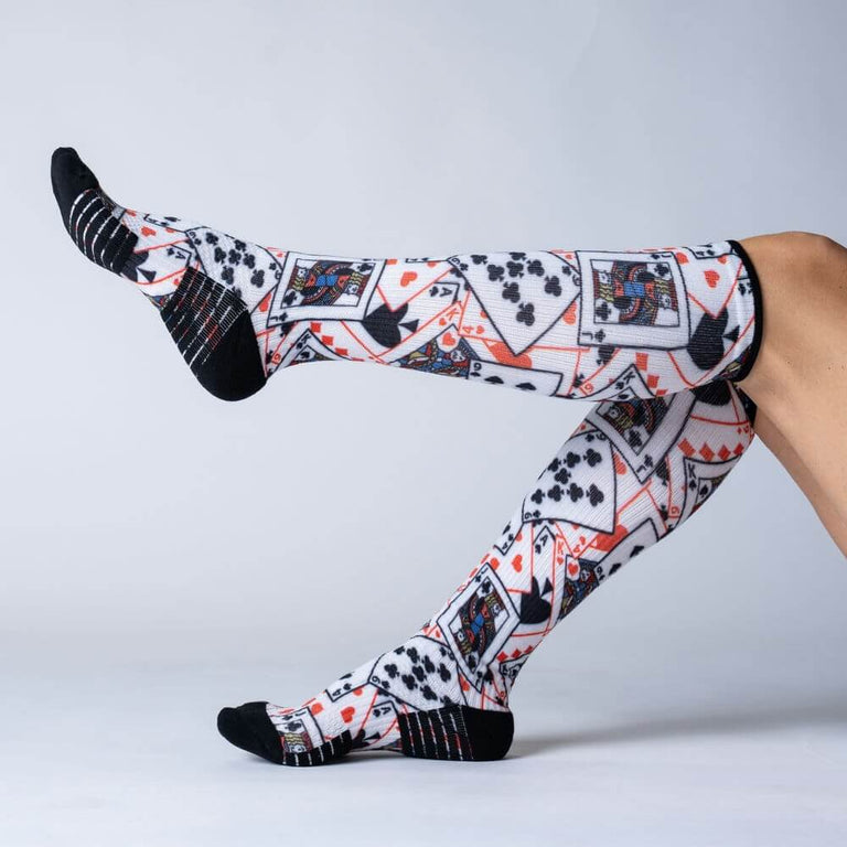 Card Shark Compression Socks