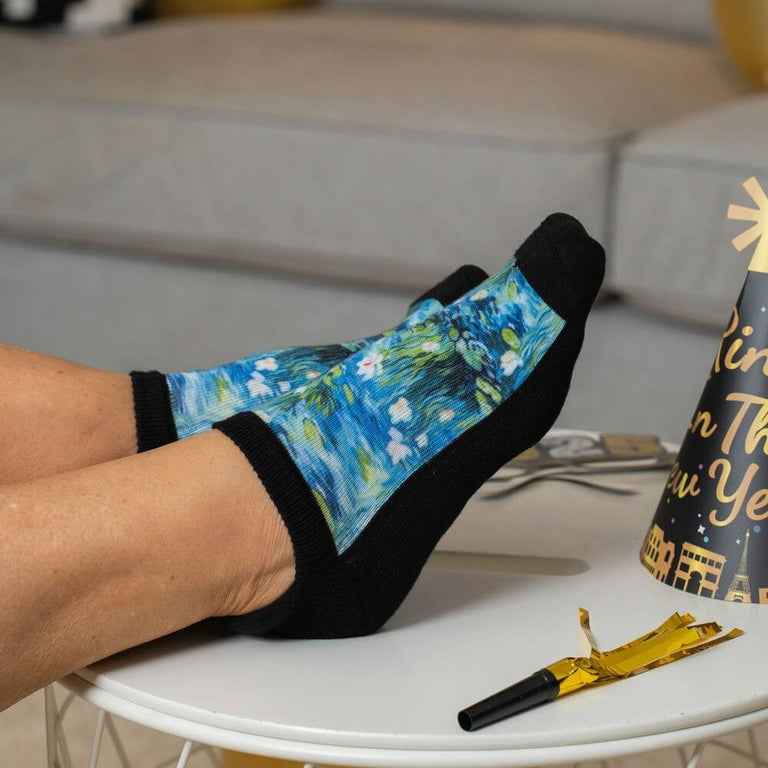 Water Lily Ankle Socks