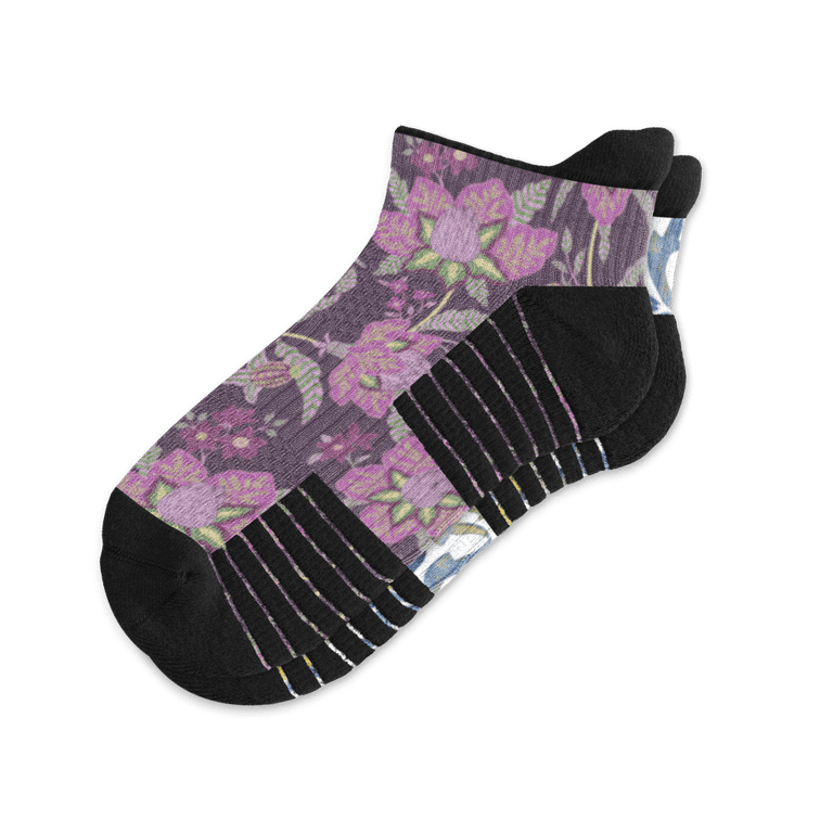 Dark Lavender Ankle Compression Socks