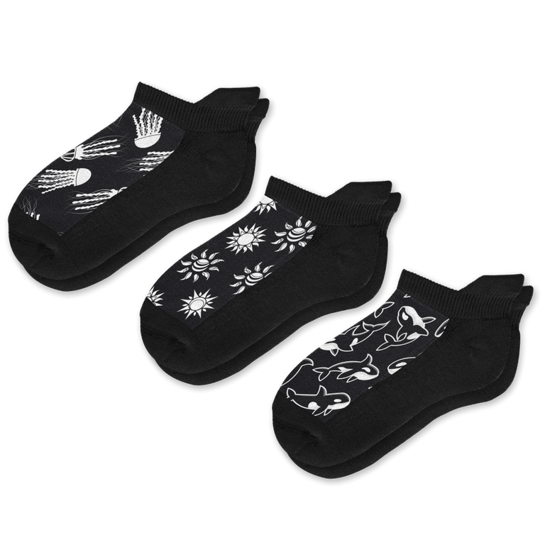 Darkside Ankle Socks 3-Pack Bundle